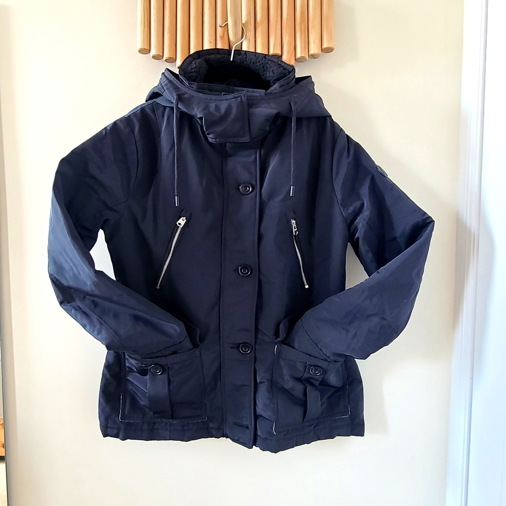 DONATED: A&F Hooded Technical Winter Parka - Sz Large